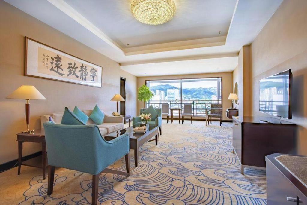 Qingdao Blue Horizon Hotel Laoshan Exteriér fotografie